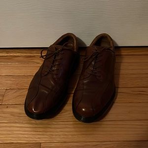 ECCO Men’s Golf Shoes, Brown Leather, Size 9.5 (EURO 43)